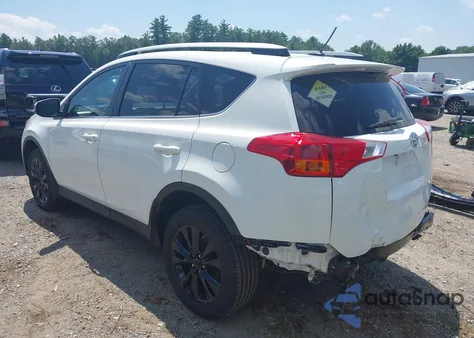 2013 Toyota Rav4 Limited из США, поврежденный, VIN 2T3DFREV6DW092595